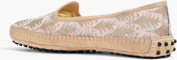 Gommino printed canvas loafers - Image 3