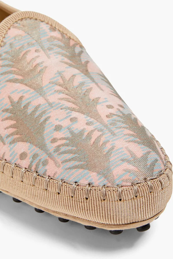 Gommino printed canvas loafers - Image 4