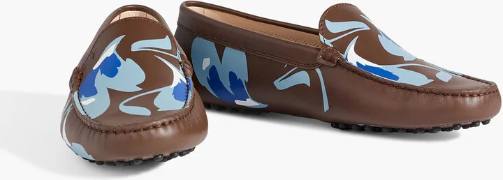 Gommino printed leather loafers - Image 2