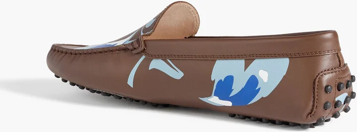 Gommino printed leather loafers - Image 3