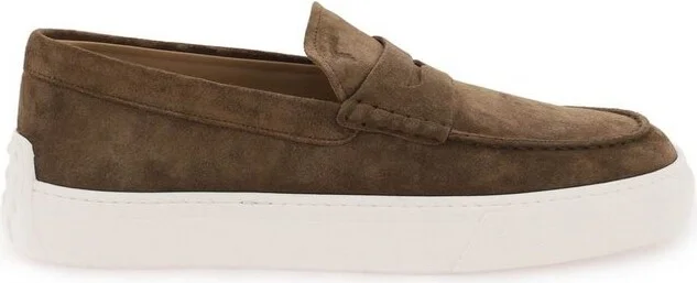 Gommino Round Toe Penny Loafers