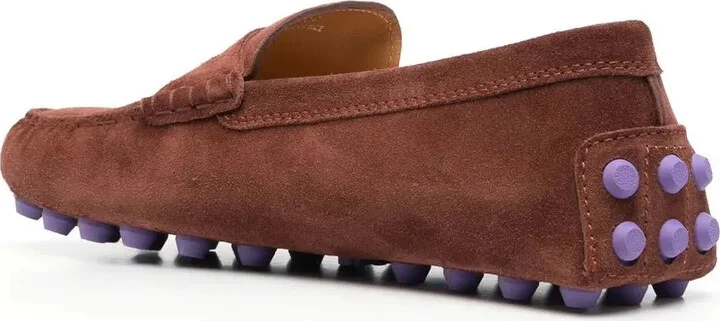 Gommino shearling-lined loafers - Image 3