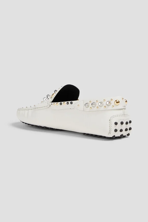 Gommino studded leather loafers - Image 6