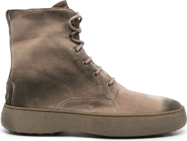 Gommino suede boots
