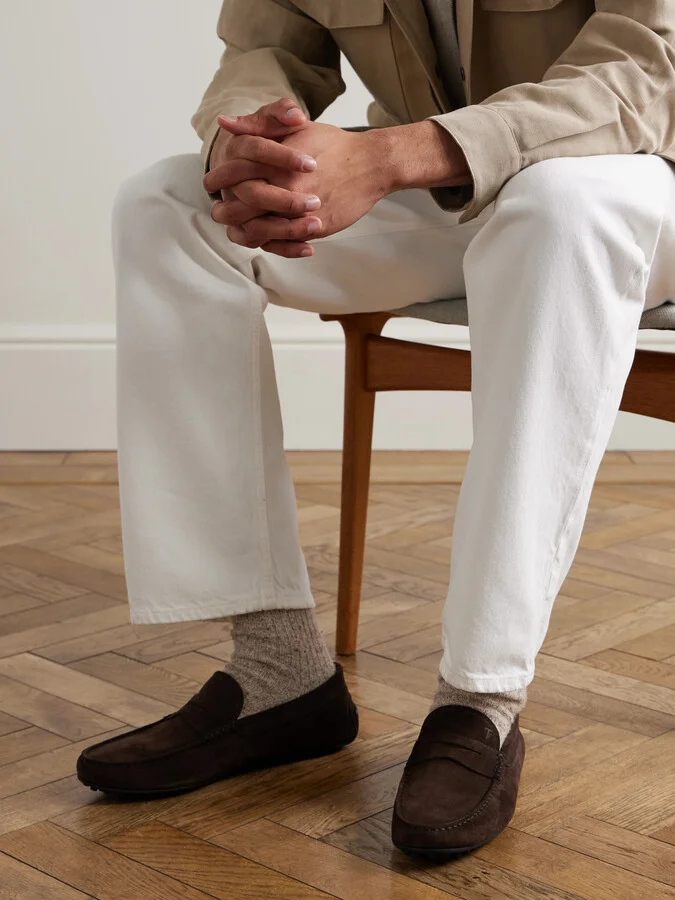 Gommino Suede Driving Shoes - Image 2