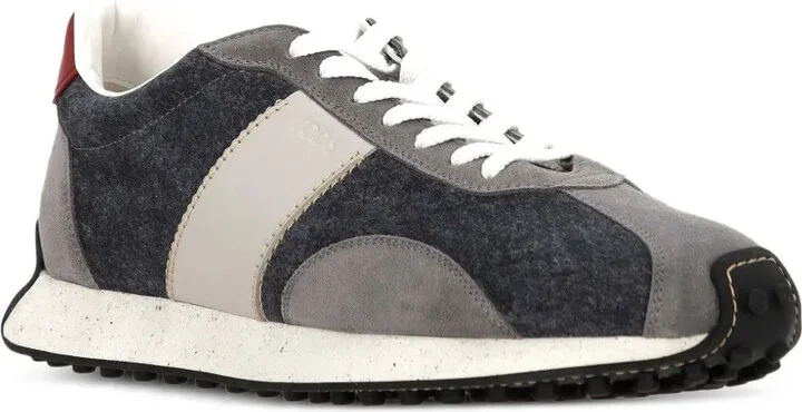 Gommino suede-leather panel sneakers - Image 2