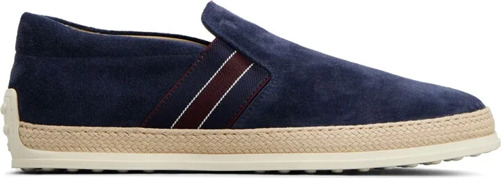 Gommino suede loafers