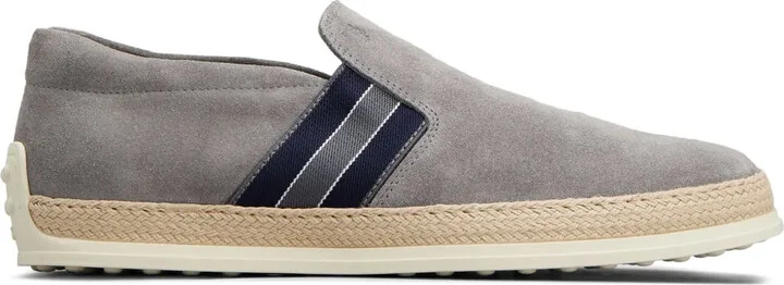 Gommino suede loafers