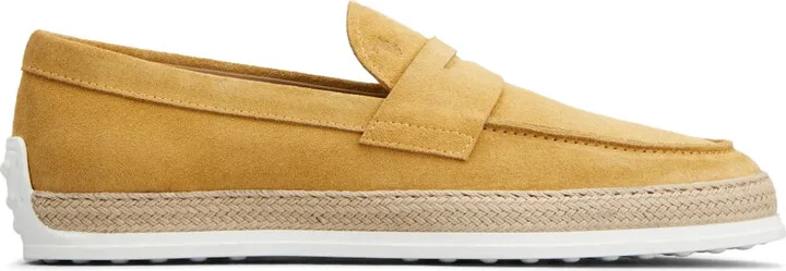 Gommino suede loafers