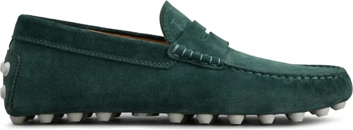 Gommino suede loafers