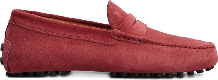 Gommino suede loafers
