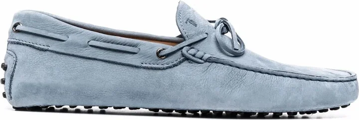 Gommino suede loafers