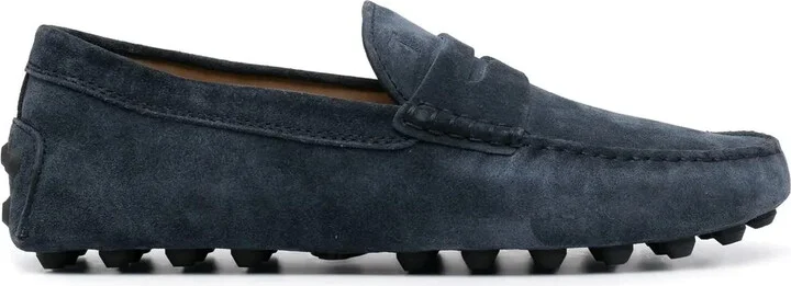 Gommino suede loafers