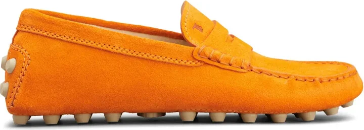 Gommino suede loafers