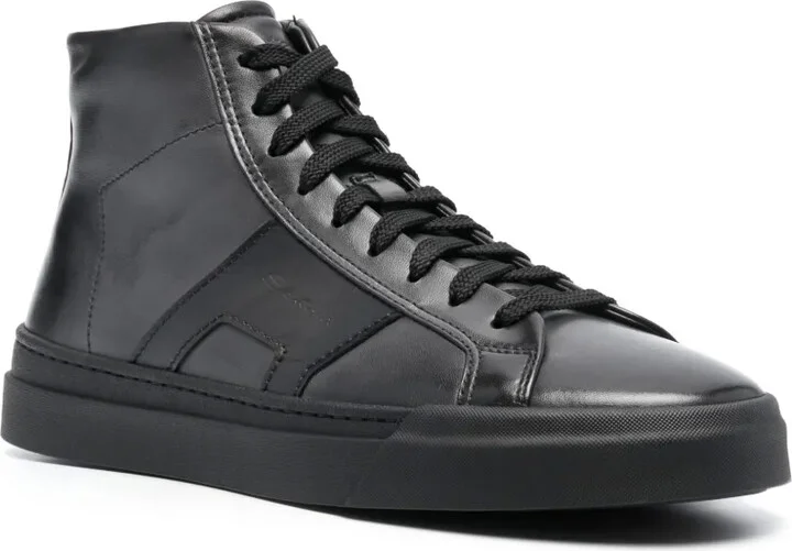 Gong high-top leather sneakers - Image 2