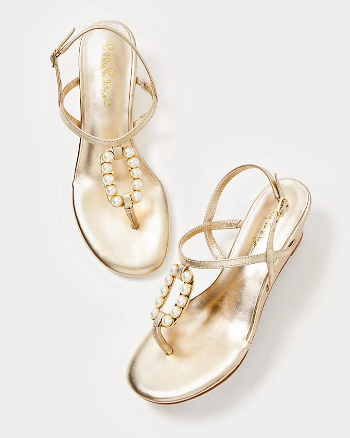 Good As Gold Pearl Wedge - Image 4