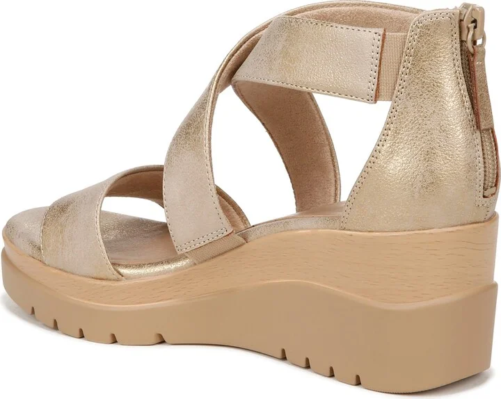 Goodtimes Ankle Strap Wedge Sandal - Wide Width Available - Image 2