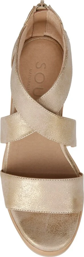 Goodtimes Ankle Strap Wedge Sandal - Wide Width Available - Image 5