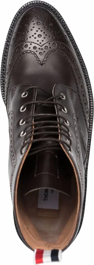Goodyear-sole Wingtip ankle boots - Image 4