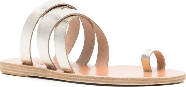 Górdia leather flat sandals - Image 2