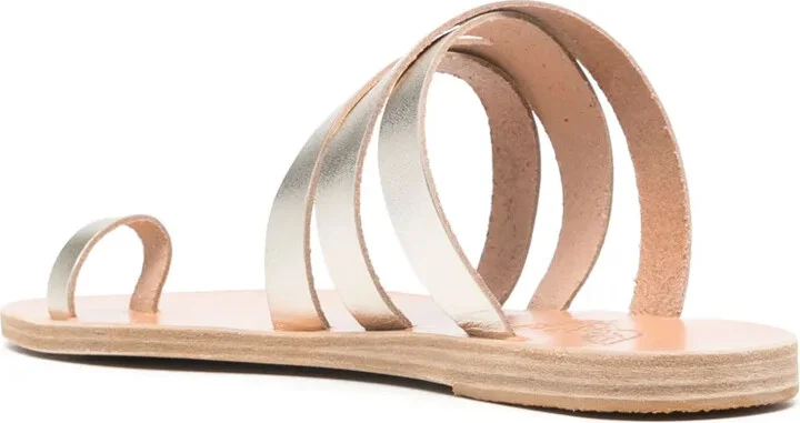 Górdia leather flat sandals - Image 3