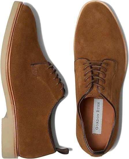 Gordon Rush Cooper Men's Plain Toe Shoes Tan Suede : 9 M