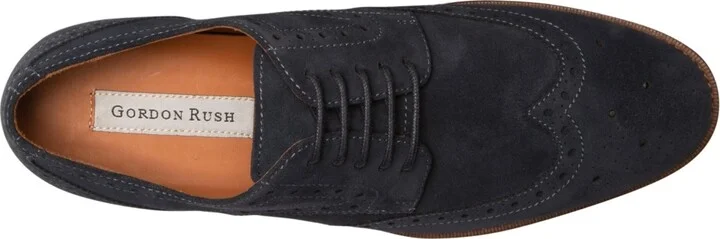 Gordon Rush Men's Concord Dress Casual Lace-Up Wingtip Leather Shoes - Image 2