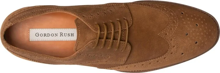 Gordon Rush Men's Concord Dress Casual Lace-Up Wingtip Leather Shoes - Image 6
