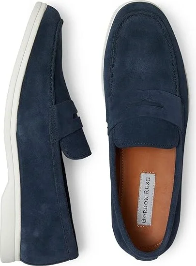 Gordon Rush Parkside Men's Shoes Navy Suede : 10.5 M