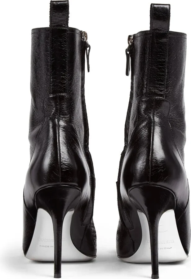 Gothic 100mm leather boots - Image 3