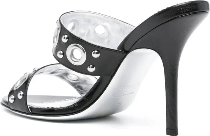 Gothic 100mm leather sandals - Image 3