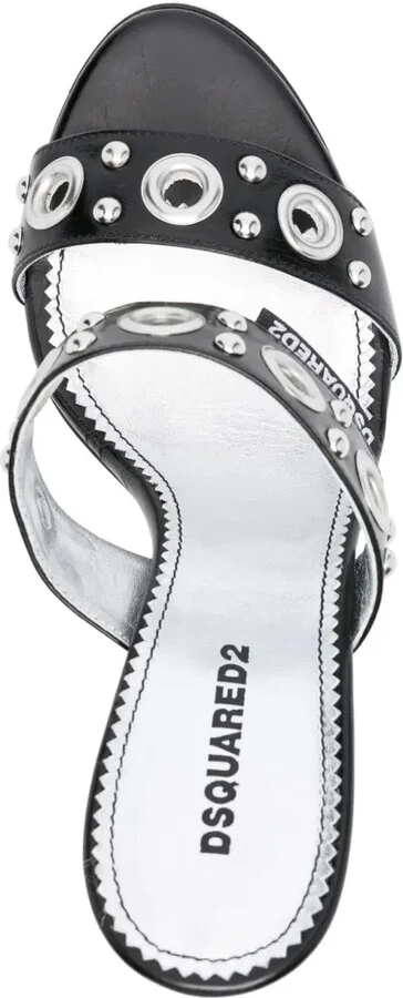 Gothic 100mm leather sandals - Image 4