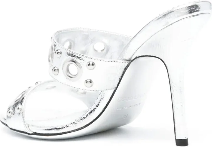 Gothic 110mm leather sandals - Image 3