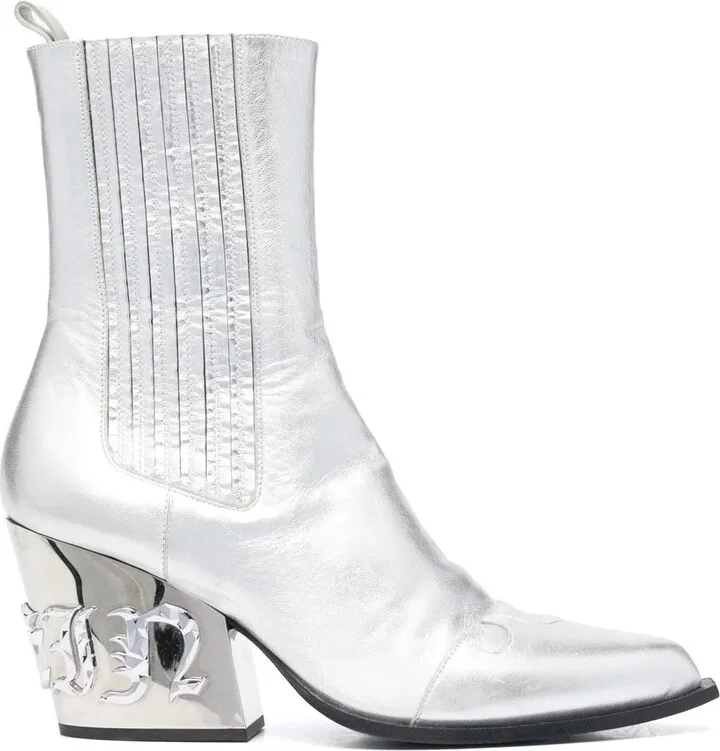 Gothic 85mm mid-calf boots
