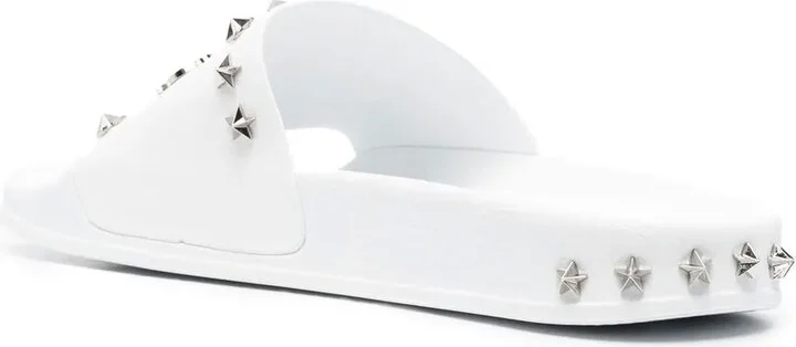 Gothic Plein stud-studded slides - Image 3