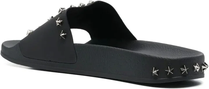 Gothic Plein studded slides - Image 3