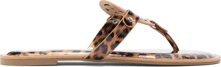 Gotie Laser Cut Studded Thong Sandal - Image 4