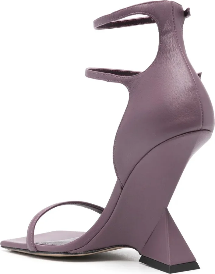 Grace 105mm leather sandals - Image 3