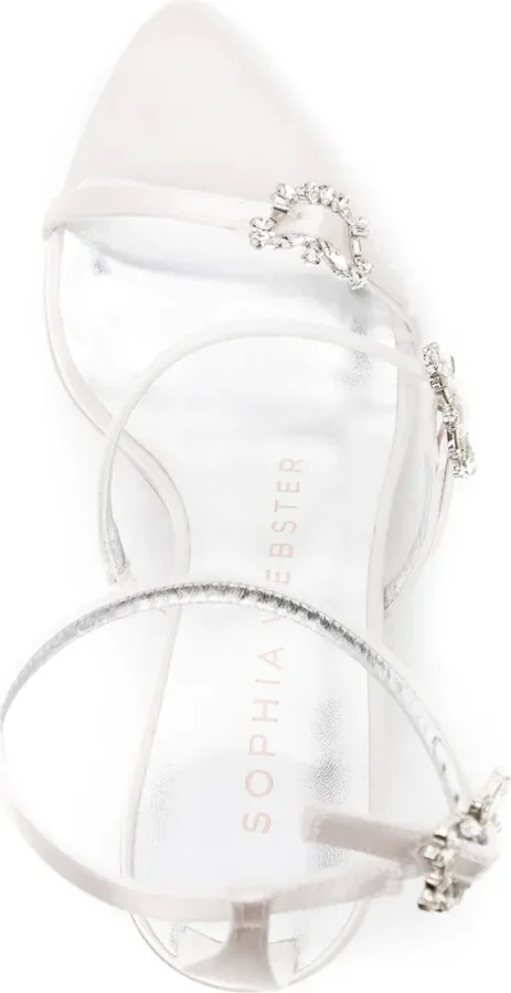 Grace 80mm crystal-embellished sandals - Image 4