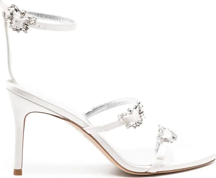 Grace 80mm crystal-embellished sandals