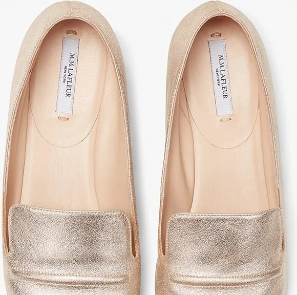 Grace Loafer - Brushed Metallic - Prosecco - Image 9