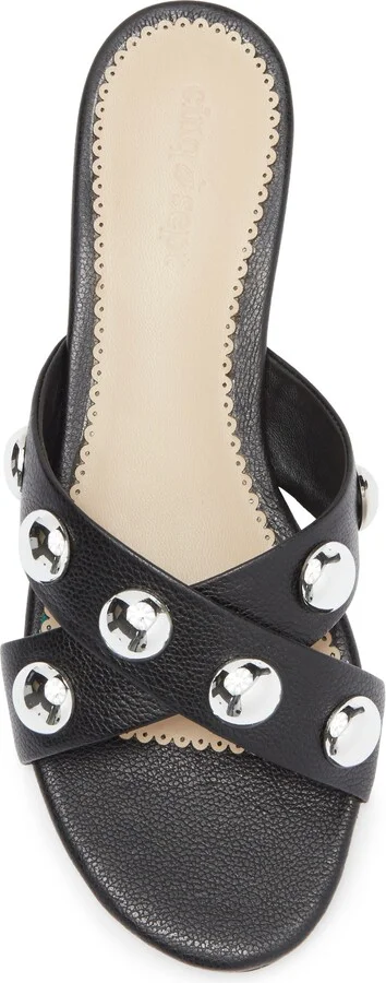 Grace Studded Slide Sandal - Image 11