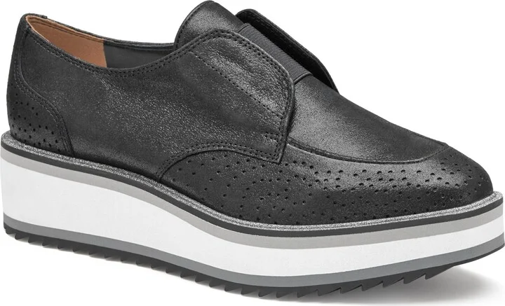 Gracelyn Platform Wedge Derby