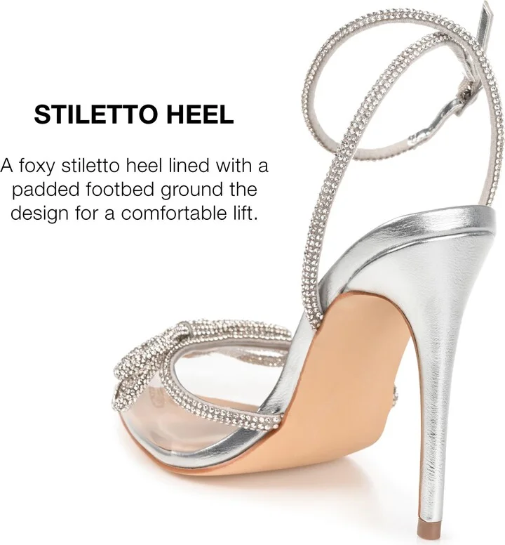 Gracia Crystal Bow Stiletto Pump - Image 9