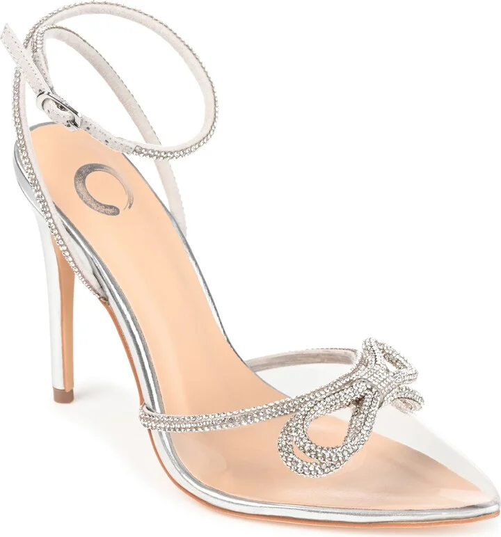 Gracia Crystal Bow Stiletto Pump