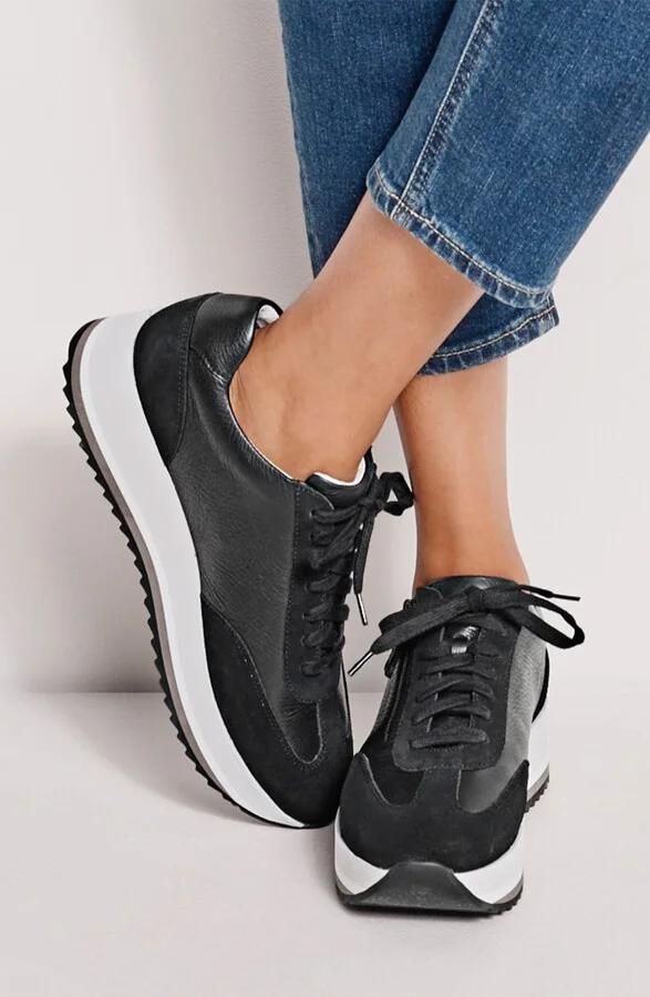 Gracie Side Zip Sneaker - Image 2