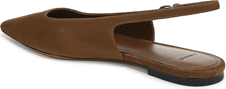 Gracy Pointed Toe Slingback Flat - Image 11