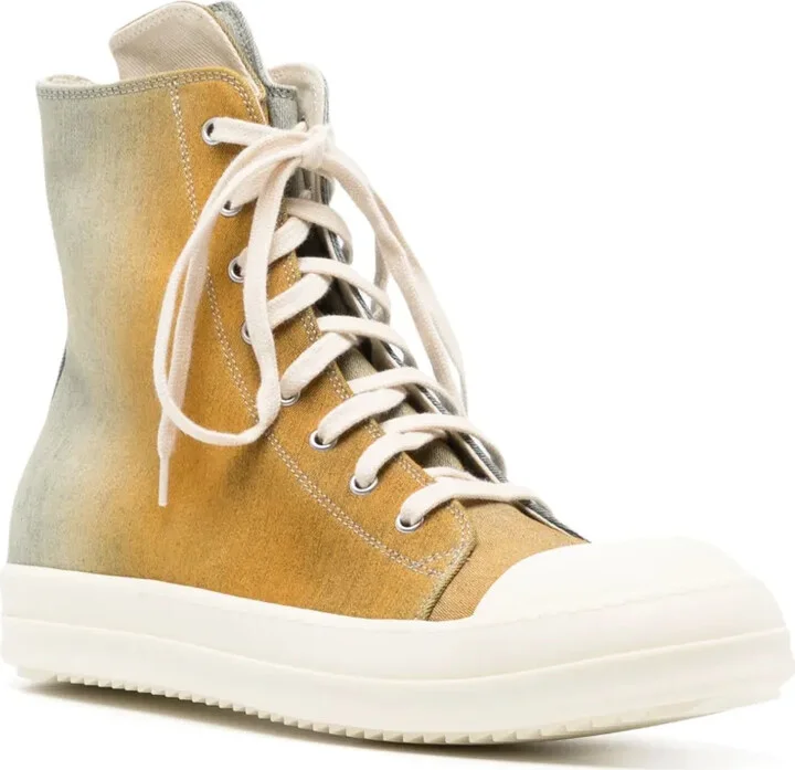 Gradient-Effect Denim Sneakers - Image 2