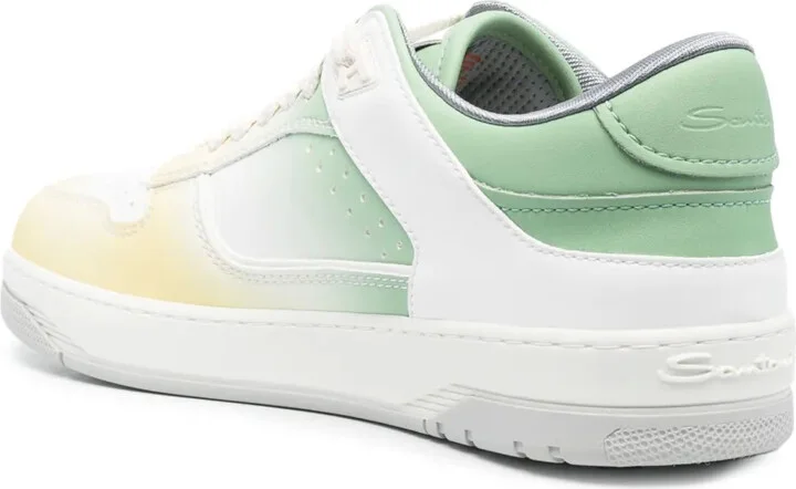 Gradient-Effect Lace-Up Sneakers - Image 3