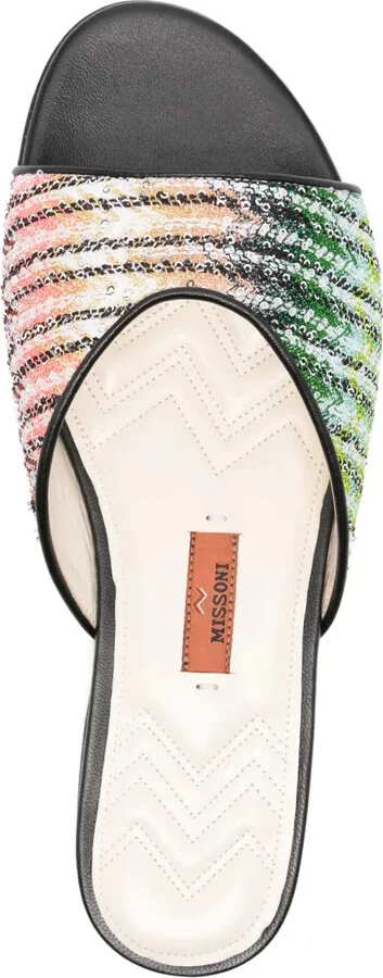 Gradient Flat Sandals - Image 4